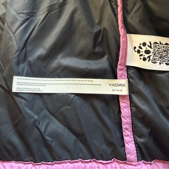 NEW! Free People FP Movement Outta Left Field Jacket XS Pink Green Full Zip - Picture 10 of 11